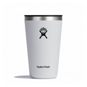 Hydro Flask 16 oz All Around™ Tumbler Bianche | 96374RIYP