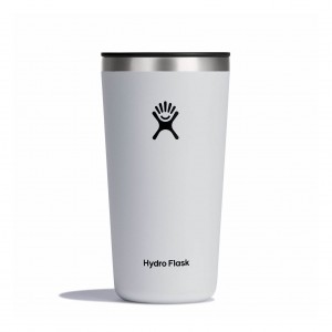 Hydro Flask 20 oz All Around™ Tumbler Bianche | 37419EVXJ