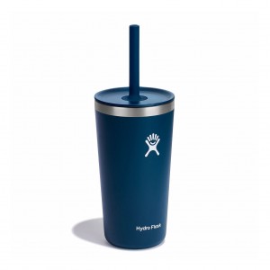Hydro Flask 20 oz All Around™ Tumbler with Straw Lid Indaco | 52186BJSP