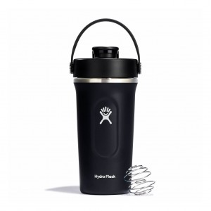 Hydro Flask 24 oz Insulated Shaker Bottle Nere | 64120YMWX