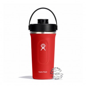 Hydro Flask 24 oz Insulated Shaker Bottle Goji | 04759ZYVI