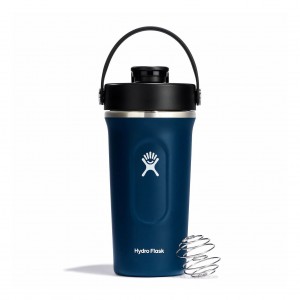 Hydro Flask 24 oz Insulated Shaker Bottle Indaco | 17058HRWF