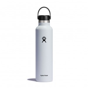Hydro Flask 24 oz Standard Mouth Bianche | 56948PJYM