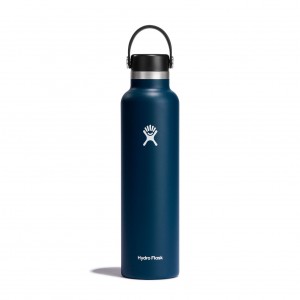 Hydro Flask 24 oz Standard Mouth Indaco | 70482OFTA