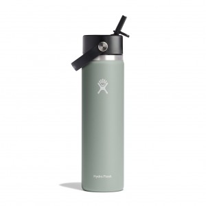 Hydro Flask 24 oz Wide Mouth with Flex Straw Cap Agave | 09164NPRW