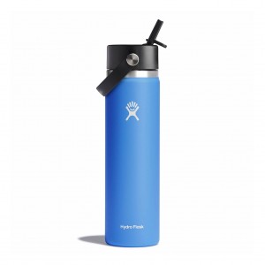 Hydro Flask 24 oz Wide Mouth with Flex Straw Cap Cascade | 90827PCIU