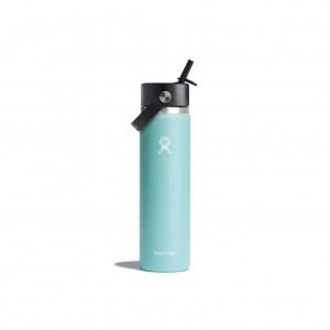 Hydro Flask 24 oz Wide Mouth with Flex Straw Cap Dew | 07459CBXL
