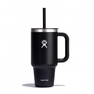Hydro Flask 32 oz All Around™ Travel Tumbler Nere | 49375TPOV