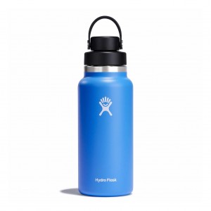 Hydro Flask 32 oz Wide Mouth with Flex Chug Cap Cascade | 07156TUAV