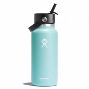 Hydro Flask 32 oz Wide Mouth with Flex Straw Cap Dew | 21358NLOZ