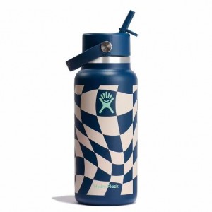 Hydro Flask 32 oz Wide Mouth with Flex Straw Cap Indaco | 95048PWCG
