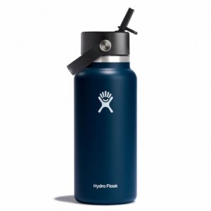Hydro Flask 32 oz Wide Mouth with Flex Straw Cap Indaco | 85931TKHM