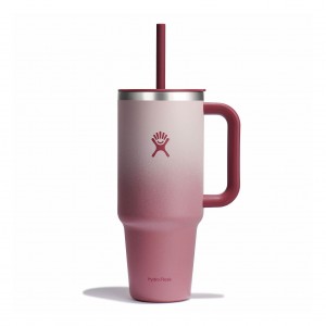 Hydro Flask 40 oz All Around™ Travel Tumbler Bayberry Ombre | 50981MDYC