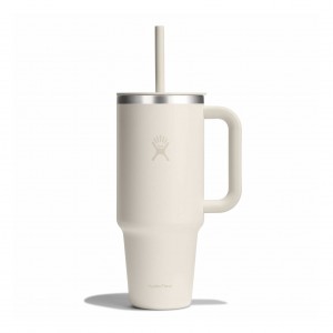 Hydro Flask 40 oz All Around™ Travel Tumbler Ivory | 86751RTBF