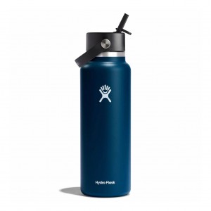 Hydro Flask 40 oz Wide Mouth with Flex Straw Cap Indaco | 40719DGXS