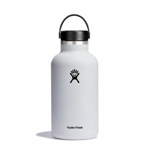 Hydro Flask 64 oz Wide Mouth Bianche | 19260PJHN