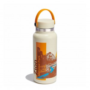 Hydro Flask National Park Foundation 32 oz Wide Mouth Zion | 85169UGWS