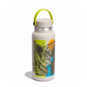 Hydro Flask National Park Foundation 32 oz Wide Mouth Yellowstone | 82497ERGV