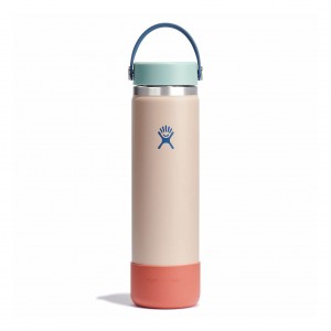 Hydro Flask Tilly's Special Edition 24 oz Wide Mouth Cotton Candy | 29365VTUA